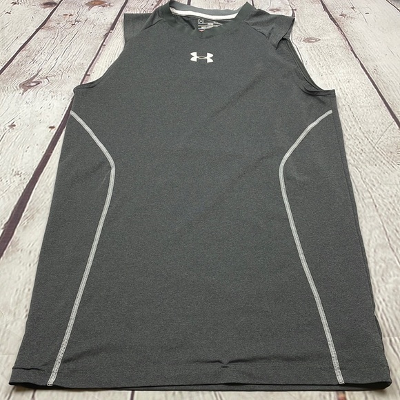 UEC Under Armour quick dry muscle shirt gray size small - Picture 1 of 5